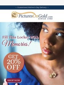 ❌ Get $40 Off This Gold Mother’s Day Photo Gift!
