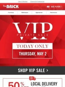 ️ VIP Access Today: Private Sale Event with Exclusive Deals!