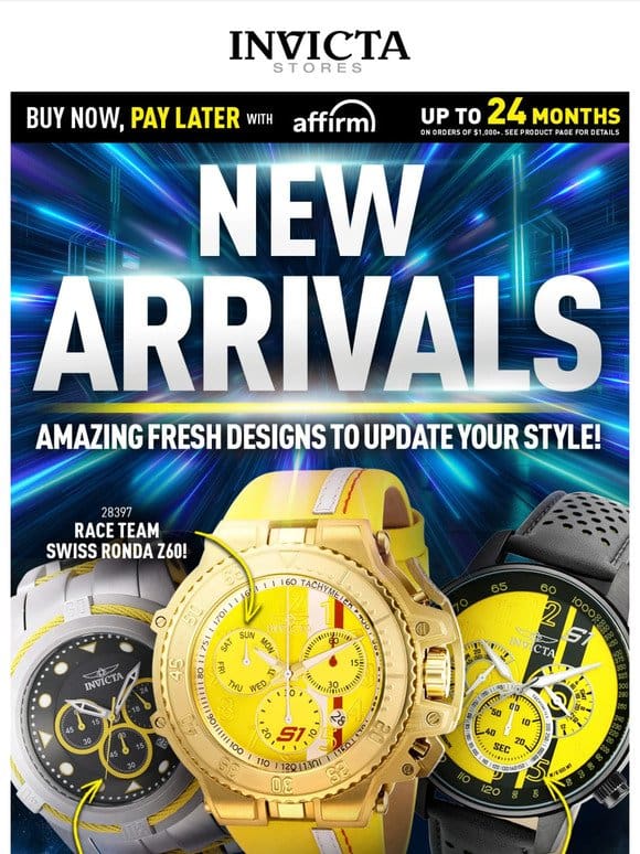 ️The NEW Invicta Racing Team Styles Just DROPPED❗️