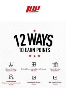 12 Ways To Earn Loyalty Points