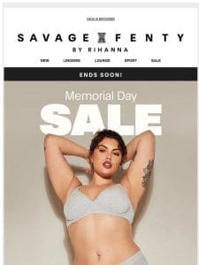 2 DAYS LEFT: Memorial Day Sale