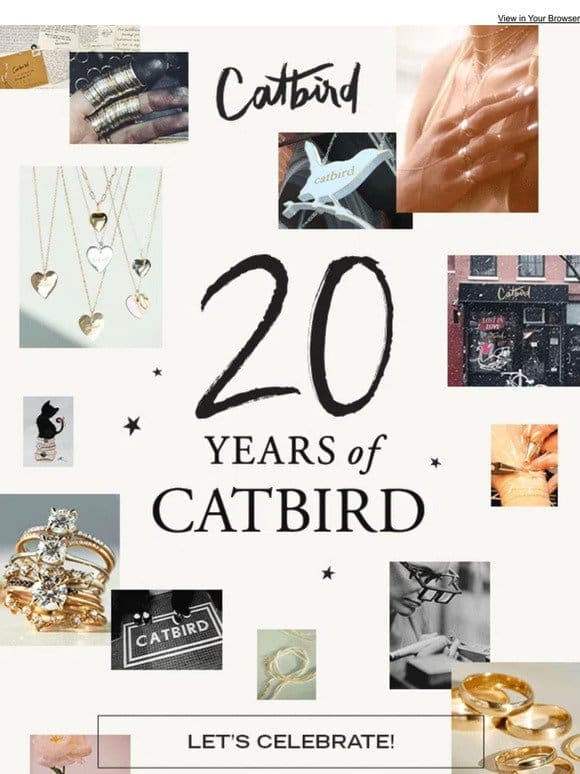 20 Years of Catbird