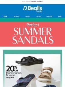 20% off Skechers sandals + more great shoe deals inside >