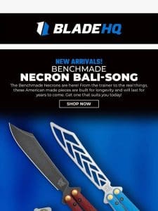 A new butterfly knife from Benchmade?