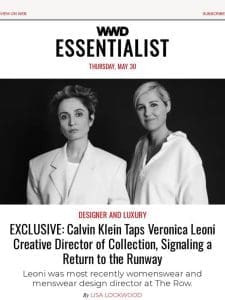 Calvin Klein Taps Veronica Leoni Creative Director of Collection