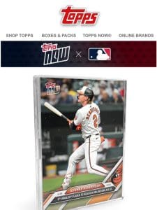Check out the newest releases on Topps.com!