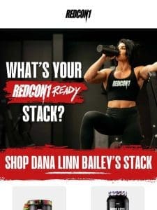 Check out this athlete stack from Dana Linn Bailey