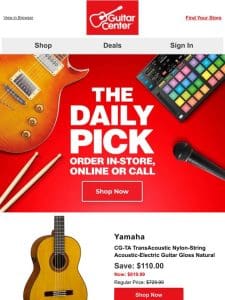 Daily Pick: Uncover your deal of the day