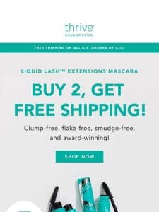 Double Up for Free Shipping!