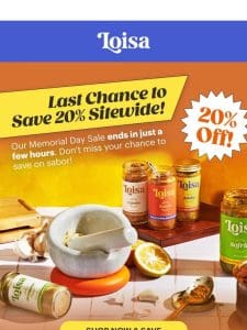 Ending Soon: 20% off Pantry & Kitchenware