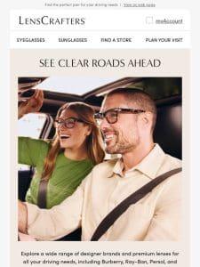 Enjoy 40% off lenses with frame purchase