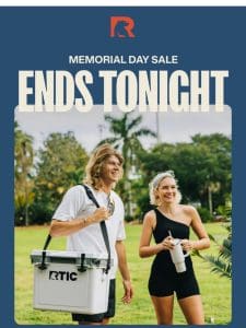 FINAL HOURS for Memorial Day Savings