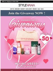 GIVEAWAY TIME  STYLEVANA VANA Box