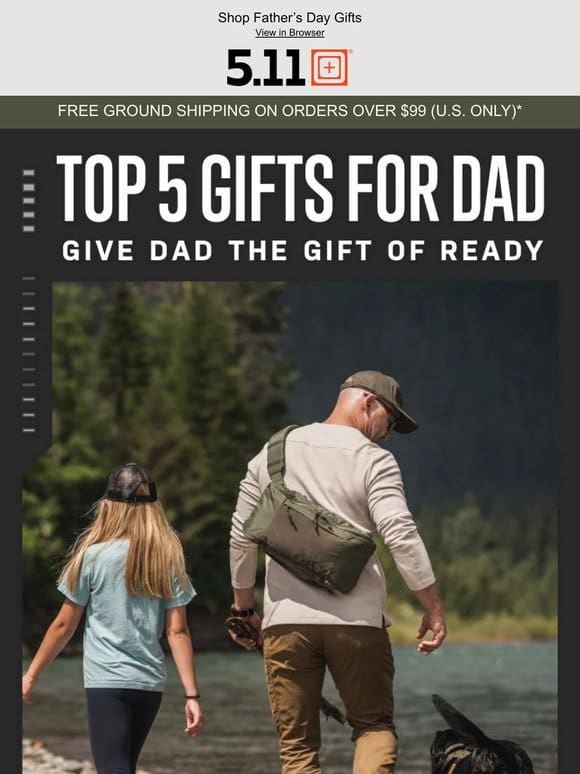 Give Dad The Gift Of Ready