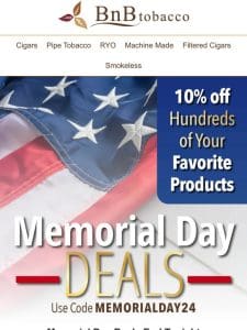 Last Chance to Grab Memorial Day Deals