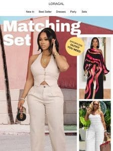 Matching Set: Effortless Outfit You Will Need