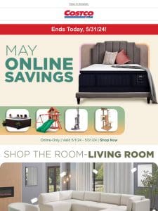 May Home Savings Event Ends TONIGHT!