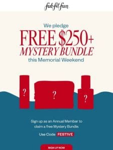 Memorial Day Marvels: Discover your Mystery Bundle Surprise!