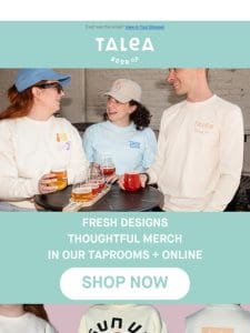 Merch Like Our Beer: Easy to Love