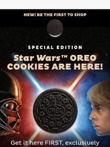 NEW! STAR WARS™ OREO Cookies