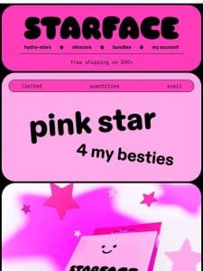 PINK STAR IS HERE ⭐
