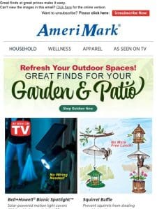 Refresh Your Yard & Garden for Less!