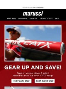 SALE: Save up to $30 on iconic CATX Bats
