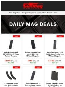 Stack These Mags， Then Hit The Range And Train! | Smith & Wesson M&P 2.0 9mm 17rd Mag for $34