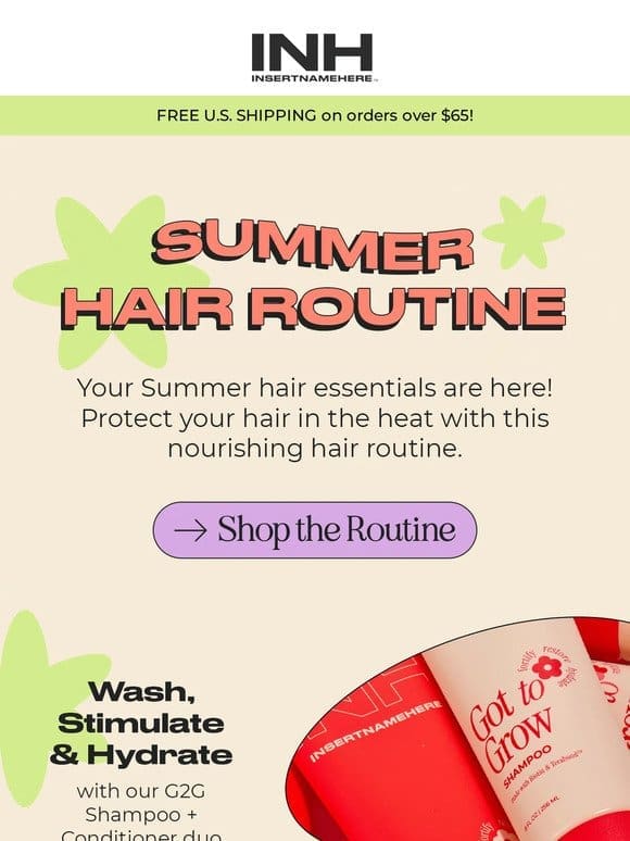 Summer hair must-haves