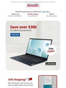 Tech lovers， rejoice! Save over $300 on select tech!