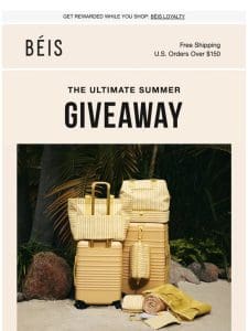 The Ultimate Summer Travel Giveaway