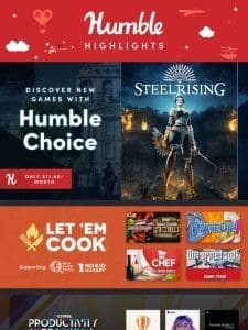 This week at Humble: Let ‘Em Cook， and more!
