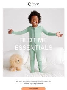 Upgrade bedtime with these baby & kids must-haves