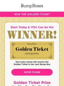 ⭐GIVEAWAY!⭐ Win the Golden Ticket for a $200 Prize!
